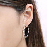 CHHO316_00 Hoops & Huggies Diamond Hoops