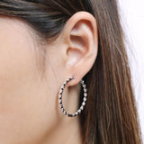 CHHO316_00 Hoops & Huggies Diamond Hoops
