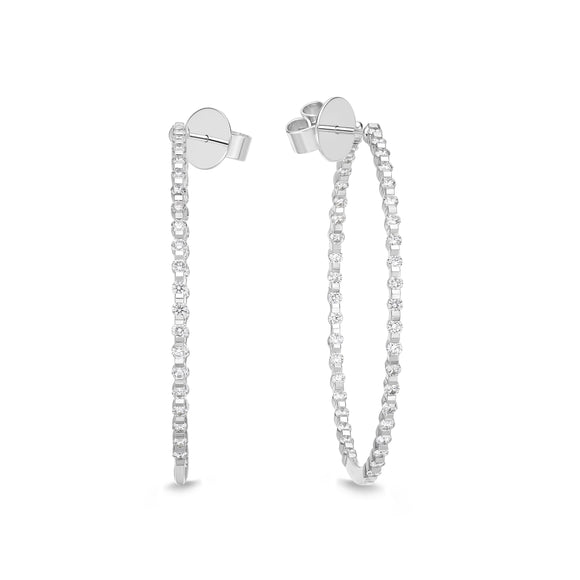 CHHO318_00 Hoops & Huggies Diamond Hoops