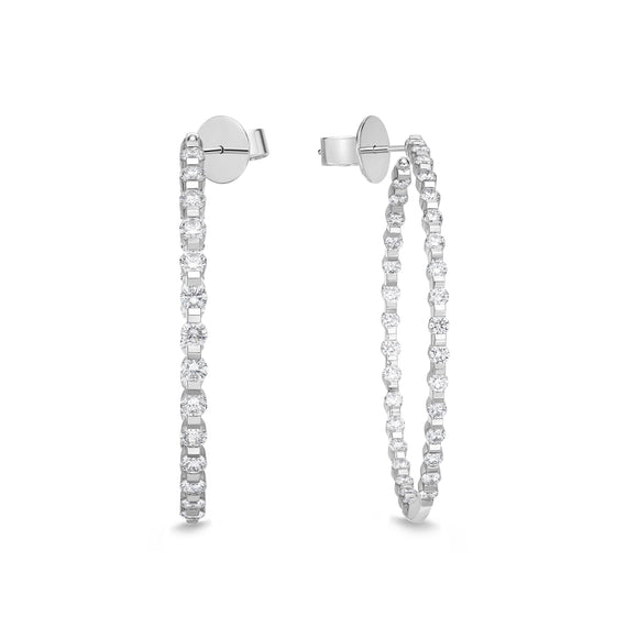 CHHO319_00 Hoops & Huggies Diamond Hoops