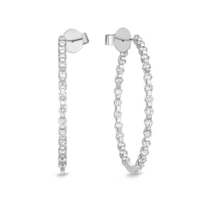 CHHO320_00 Hoops & Huggies Diamond Hoops