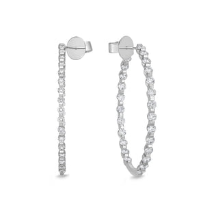 CHHO321_00 Hoops & Huggies Diamond Hoops