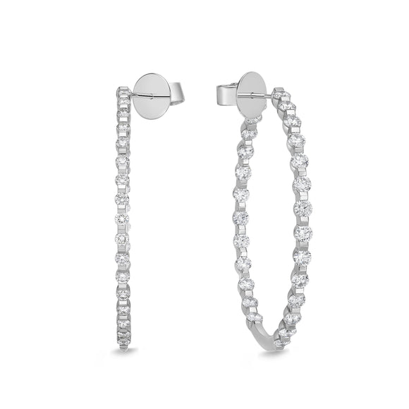 CHHO321_00 Hoops & Huggies Diamond Hoops