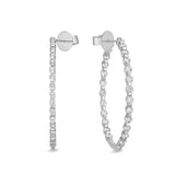 CHHO321_00 Hoops & Huggies Diamond Hoops