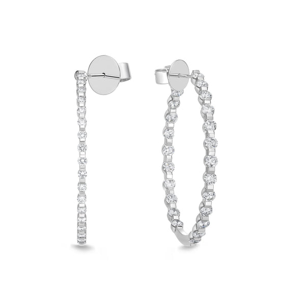 CHHO322_00 Hoops & Huggies Diamond Hoops