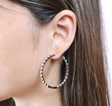 CHHO322_00 Hoops & Huggies Diamond Hoops