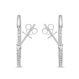 CHHO329_00 Hoops & Huggies Diamond Hoops
