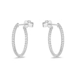 CHHO330_00 Hoops & Huggies Diamond Hoops