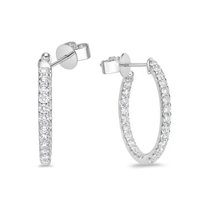 CHHO331_00 Hoops & Huggies Diamond Hoops