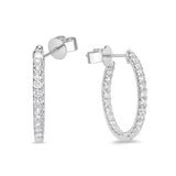 CHHO331_00 Hoops & Huggies Diamond Hoops