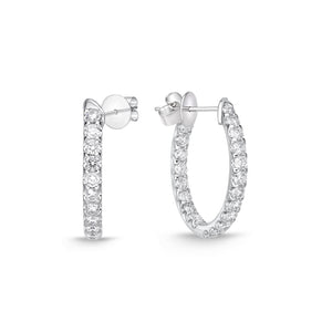 CHHO332_00 Hoops & Huggies Diamond Hoops