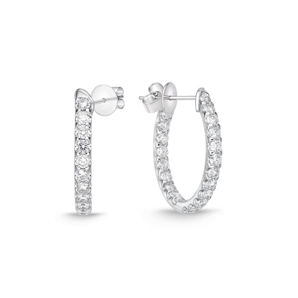 CHHO332_00 Hoops & Huggies Diamond Hoops
