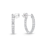 CHHO332_00 Hoops & Huggies Diamond Hoops