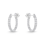 CHHO332_00 Hoops & Huggies Diamond Hoops