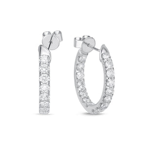 CHHO333_00 Hoops & Huggies Diamond Hoops