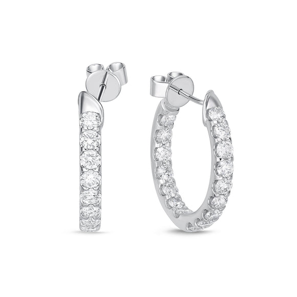 CHHO333_00 Hoops & Huggies Diamond Hoops