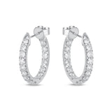 CHHO333_00 Hoops & Huggies Diamond Hoops
