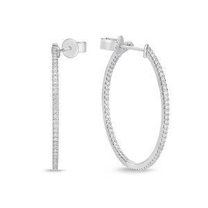 CHHO334_00 Hoops & Huggies Diamond Hoops
