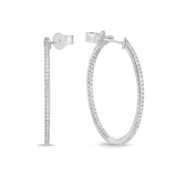 CHHO334_00 Hoops & Huggies Diamond Hoops