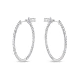 CHHO334_00 Hoops & Huggies Diamond Hoops