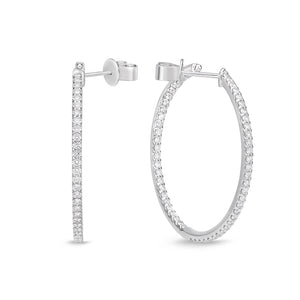 CHHO335_00 Hoops & Huggies Diamond Hoops