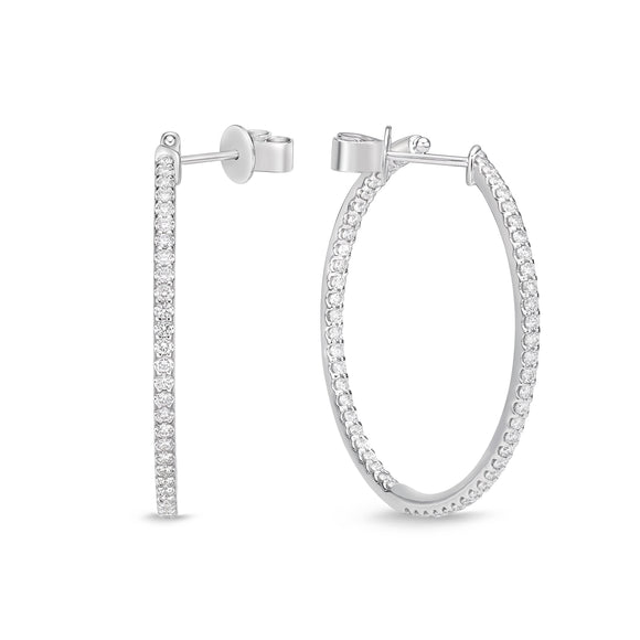 CHHO335_00 Hoops & Huggies Diamond Hoops