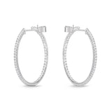 CHHO335_00 Hoops & Huggies Diamond Hoops
