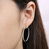 CHHO335_00 Hoops & Huggies Diamond Hoops