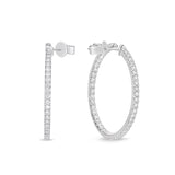 CHHO336_00 Hoops & Huggies Diamond Hoops
