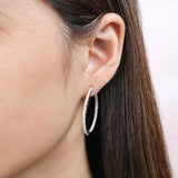 CHHO336_00 Hoops & Huggies Diamond Hoops