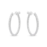 CHHO337_00 Hoops & Huggies Diamond Hoops