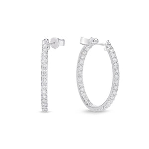 CHHO338_00 Hoops & Huggies Diamond Hoops