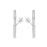 CHHO338_00 Hoops & Huggies Diamond Hoops