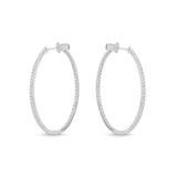 CHHO339_00 Hoops & Huggies Diamond Hoops