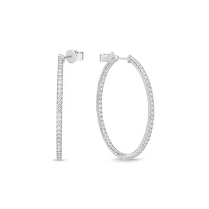 CHHO340_00 Hoops & Huggies Diamond Hoops