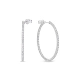 CHHO340_00 Hoops & Huggies Diamond Hoops