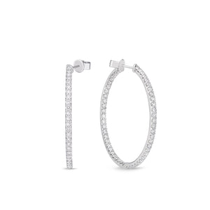 CHHO341_00 Hoops & Huggies Diamond Hoops
