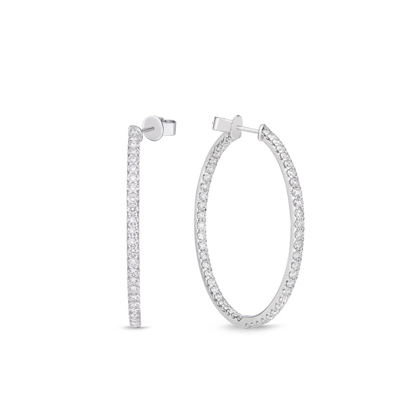 CHHO341_00 Hoops & Huggies Diamond Hoops