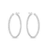 CHHO341_00 Hoops & Huggies Diamond Hoops