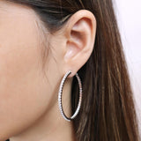 CHHO341_00 Hoops & Huggies Diamond Hoops
