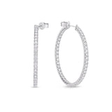 CHHO342_00 Hoops & Huggies Diamond Hoops