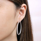 CHHO342_00 Hoops & Huggies Diamond Hoops