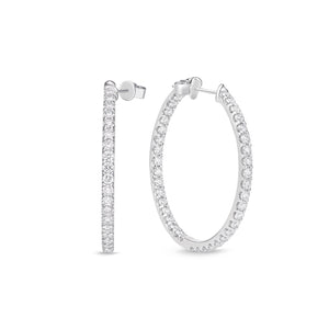 CHHO343_00 Hoops & Huggies Diamond Hoops