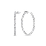 CHHO343_00 Hoops & Huggies Diamond Hoops