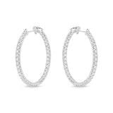 CHHO343_00 Hoops & Huggies Diamond Hoops