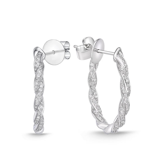 CHHO382_00 Hoops & Huggies Diamond Hoops