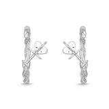 CHHO382_00 Hoops & Huggies Diamond Hoops