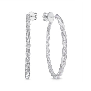 CHHO384_00 Hoops & Huggies Diamond Hoops