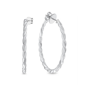 CHHO385_00 Hoops & Huggies Diamond Hoops