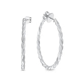 CHHO385_00 Hoops & Huggies Diamond Hoops